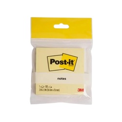 3M Post-it 3 x 3 Yellow Sticky Note